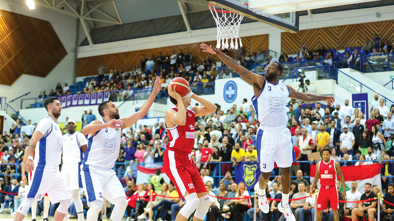 Athletes: Final “Dubai Basketball” “African – Lebanese”