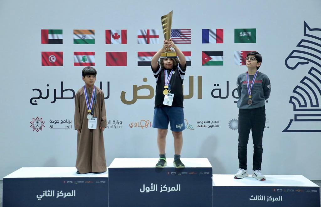 Silver for Al-Ain in the “International Chess for Children” in Saudi Arabia