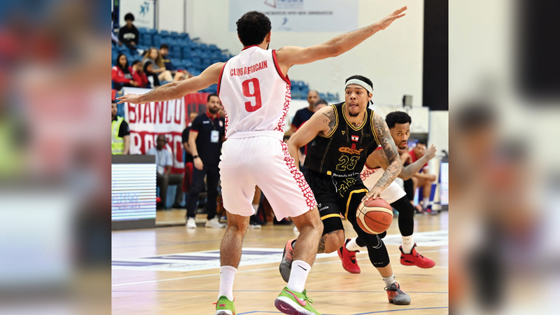 “Dynamo” defeats the African and reaches the final of the “Dubai Basketball”