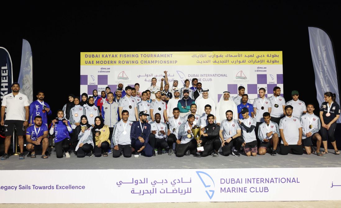 Al-Hamriya wins the Overall Total Cup in “Modern Rowing”