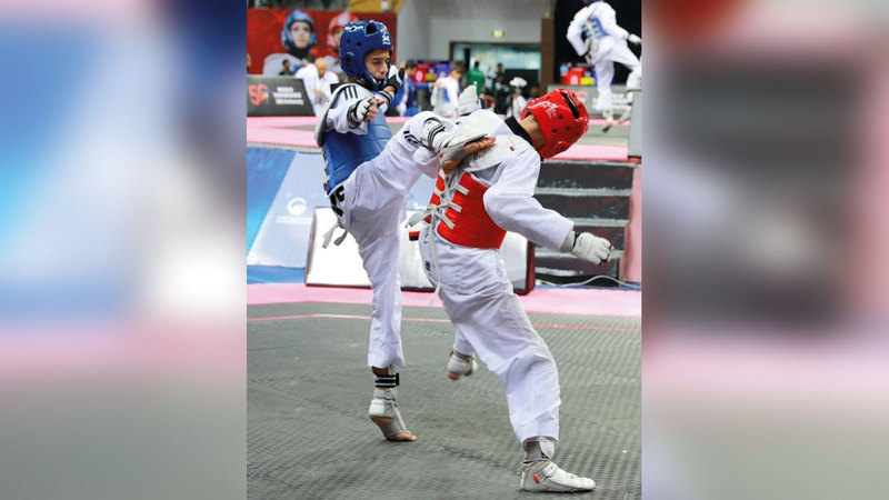 18 Emirati medals in the “Fujairah International” Taekwondo start