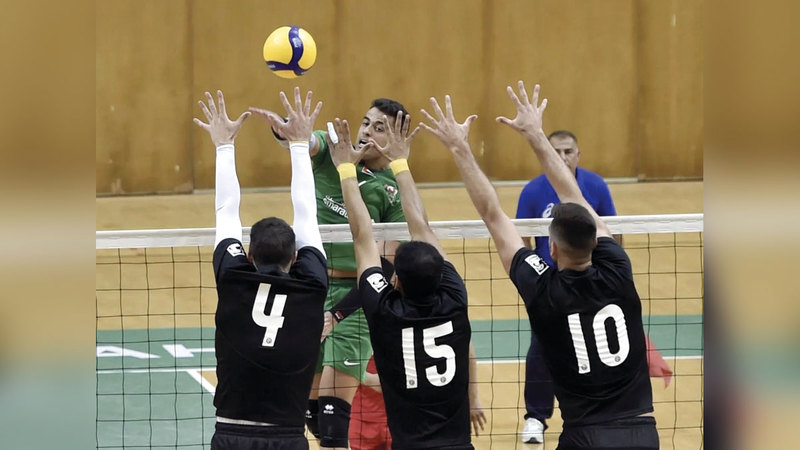 Shabab Al-Ahly receives Bani Yas in the first leg of the Volleyball League final