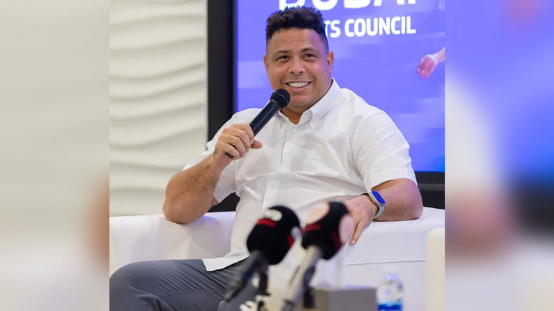 رونالدو: كلنا نحب دبي ويسرني أن أتواجد إلى جانب كروزيرو وبلد الوليد. من المصدر