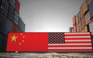 الصورة: ازدهار تجارة الولايات المتحدة والصين