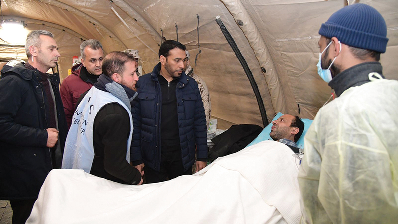 المستشفى يوفر البرامج الصحية التشخيصية والعلاجية. وام