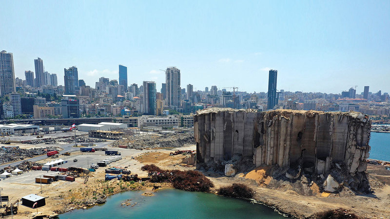 أطنان من نترات الأمونيوم تسببت في الانفجار الهائل. أرشيفية