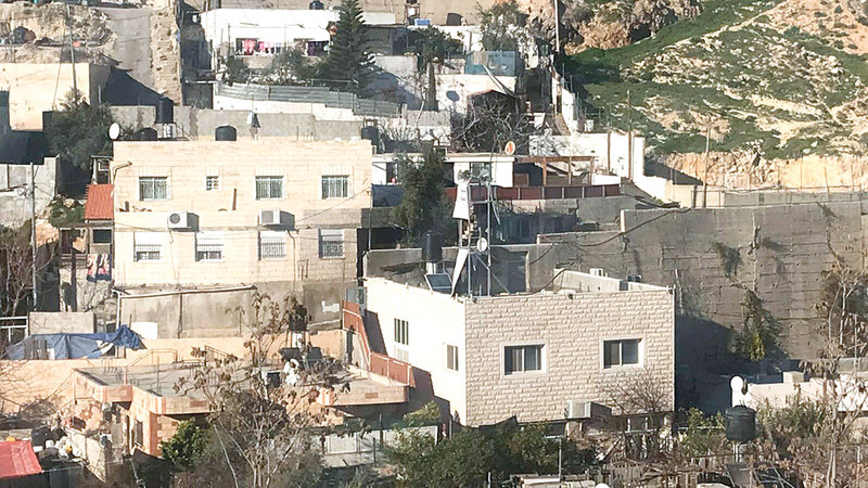 مسجد القعقاع (في المقدمة) سيصبح ضمن مسار تلمودي. À الإمارات اليوم