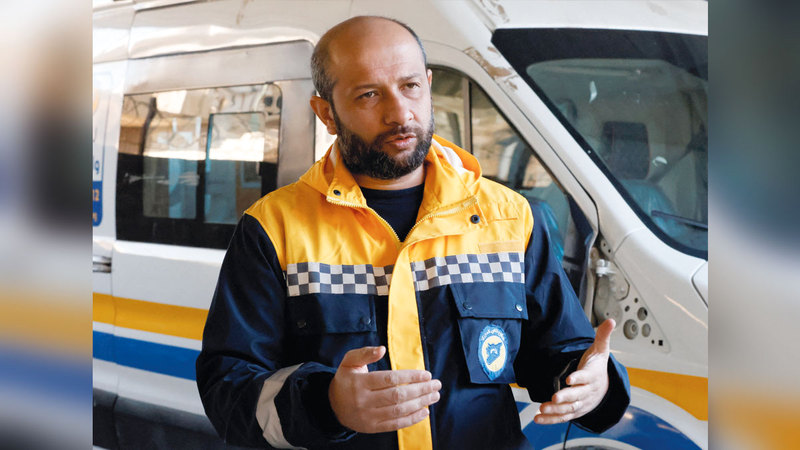 مناطق المعارضة السورية ليس لديها الوسائل للتعامل مع تداعيات الزلزال. &Agrave; رويترز