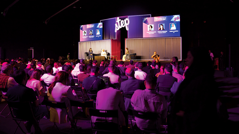 حاضنة «in5» استعرضت بيئتها المتنامية من الشركات الناشئة الجديدة خلال مؤتمر «ستيب».  من المصدر