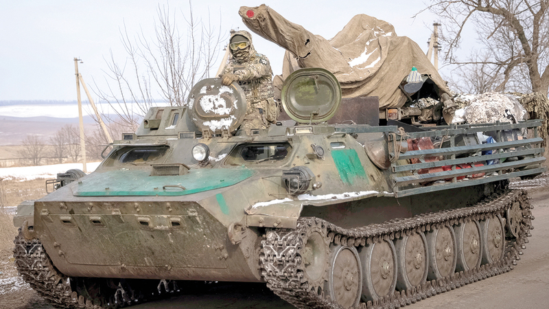 تزويد كييف بأدوات الحرب الحديثة يضمن لأوروبا تمكين أوكرانيا من الانتصار.  رويترز