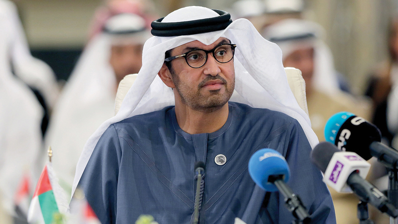 سلطان الجابر: &laquo;المشاريع تركز على قطاعات ذات أولوية، لتعزيز سلاسل القيمة، وتحقيق الأمن الصناعي والغذائي والدوائي&raquo;.