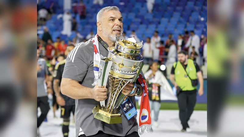 Cosmin excelled technically, which contributed to Sharjah being crowned champion of the “Super”