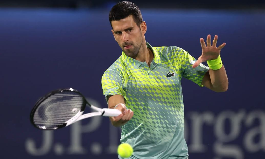 Djokovic defeats Dutchman Tallon in “Tennis Dubai”