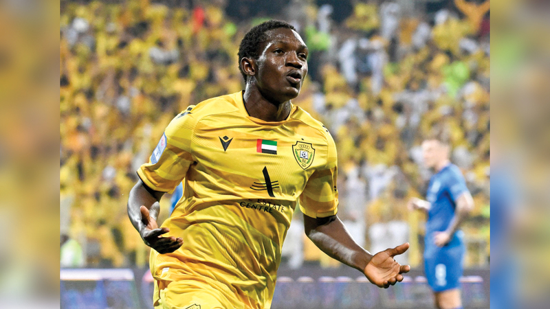 نجم الوصل سياكا. تصوير: أسامة أبوغانم