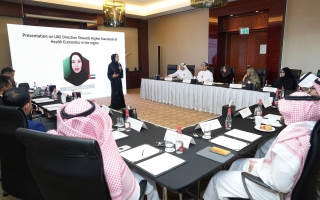 الصورة: خبراء ومسؤولون يطلقون من دبي "جمعية الخليج لاقتصاديات الصحة"