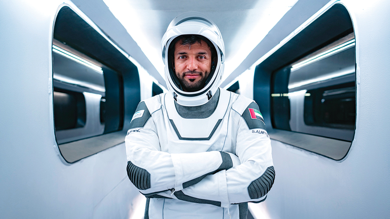 سلطان النيادي: &laquo;الإمارات تخطو خطوات جبارة.. وهدفنا نفع البشرية. شكراً عائلتي.. شكراً قيادتنا&raquo;.