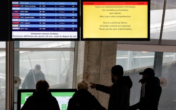 الصورة: عطل معلوماتي يحدث بلبلة في مطاري رواسي وأورلي في باريس