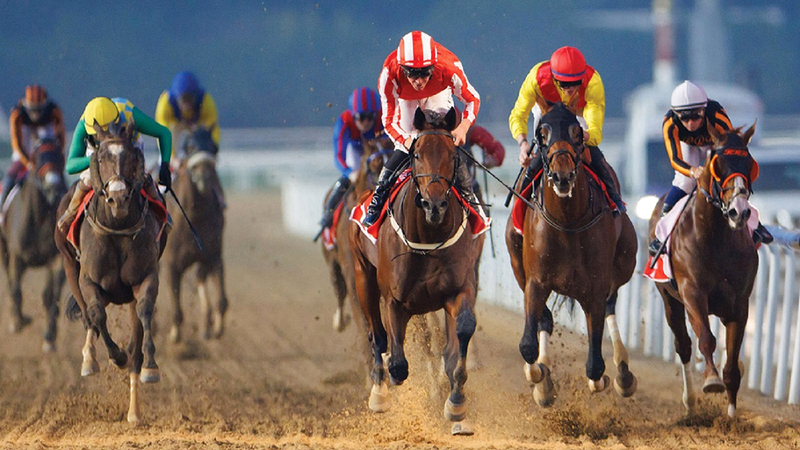 «سالوت ذا سولجر» خلال منافسات الجولة الختامية في بطولة «تحدي آل مكتوم». من المصدر