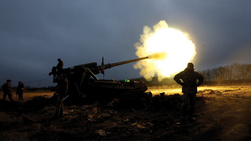 انتقاد دعم أميركا لحرب أوكرانيا يعتبر «خيانة». رويترز