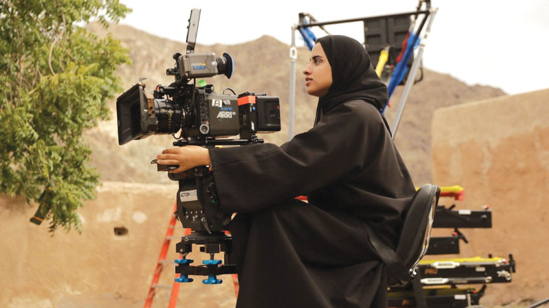 زينب شاهين: «صناعة الأفلام مجال غير سهل خصوصاً بالنسبة للمرأة». الإمارات اليوم