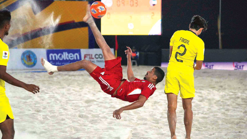 “White Beach” qualifies for the quarter-finals of the Asian Cup