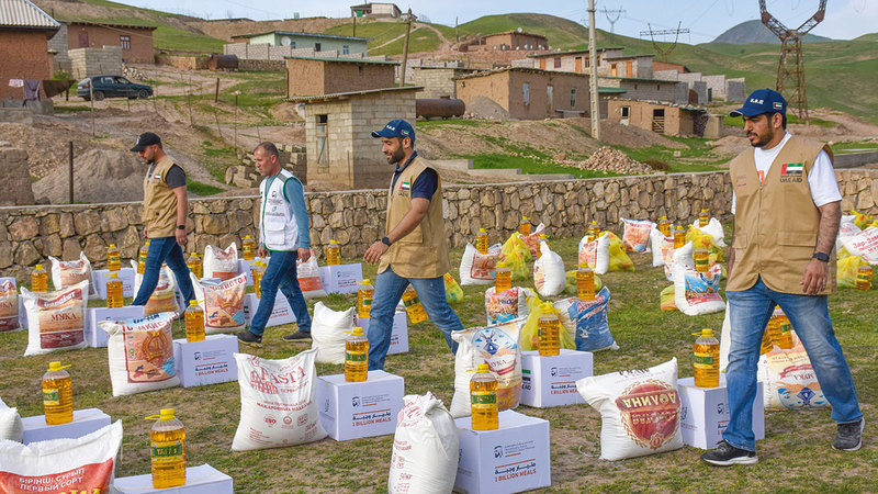 الحملة تسعى إلى توفير شبكة أمان غذائي للفئات الأكثر احتياجاً.  من المصدر