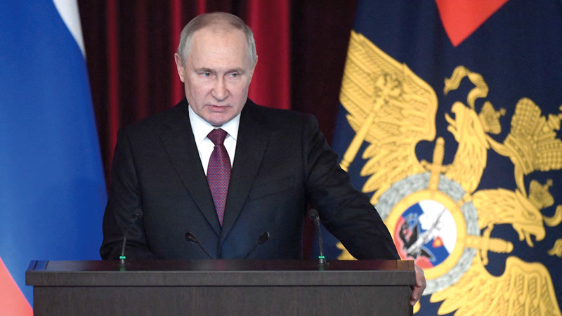 بوتين أدرك أن نفوذ روسيا عبر العالم محدود.  رويترز