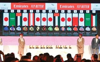 الصورة: بطل كأس دبي العالمي «كنتري غرامر» ينطلق من البوابـة 14
