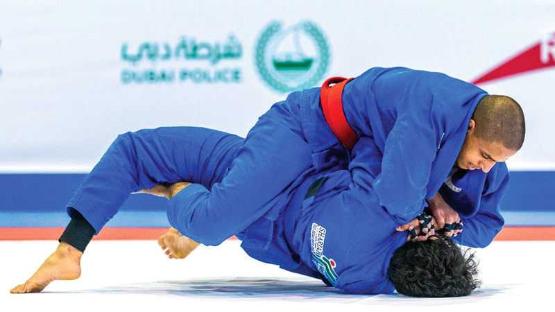 من نزالات الجوجيتسو. من المصدر