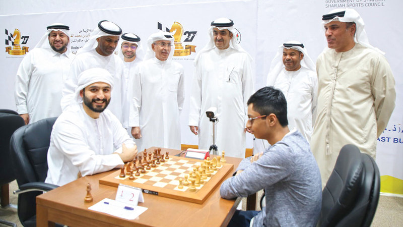 The world’s smartest people start searching for the title of “Sharjah International Chess”