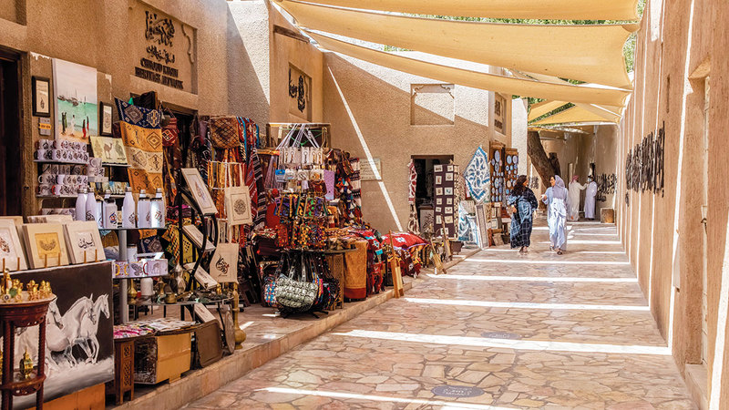 الأسواق التراثية وجهة مميزة للاستمتاع خلال رمضان.   من المصدر