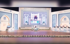 الصورة: حضور جماهيري كبير في اليوم الثالث لمسابقة دبي للقرآن
