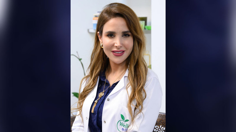 الدكتورة لمى النائلي.        تصوير: أحمد عرديتي