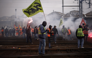 الصورة: احتجاجات في فرنسا.. بالصور