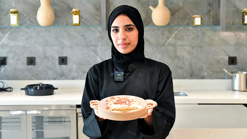 الشيف سارة الشحي   تصوير: إريك أرازاس