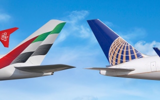 "طيران الإمارات" و"يونايتد" تفعّلان اتفاقية الرمز المشترك