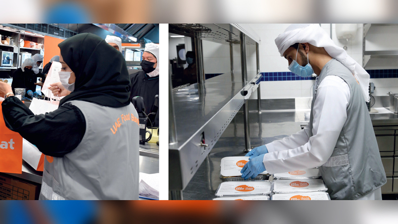 بنك الإمارات للطعام وضع ضمن أولوياته مكافحة ظاهرة هدر الطعام من خلال التعاون مع «نعمة».  أرشيفية