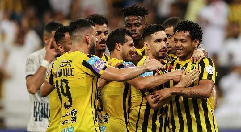 Al-Ittihad maintains the top spot in the Saudi league…and victory, led by Ronaldo, is chasing him
