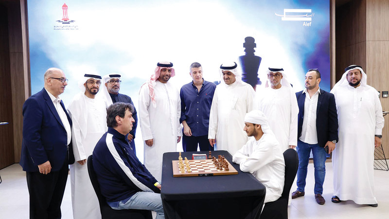 1000 male and female players and their families participate in the largest chess festival in Sharjah