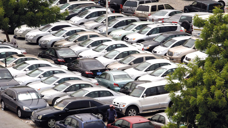 «الصناعة» سمحت بدخول 35 ألف مركبة مستعملة حاصلة على بيان حالة منتج.  أرشيفية