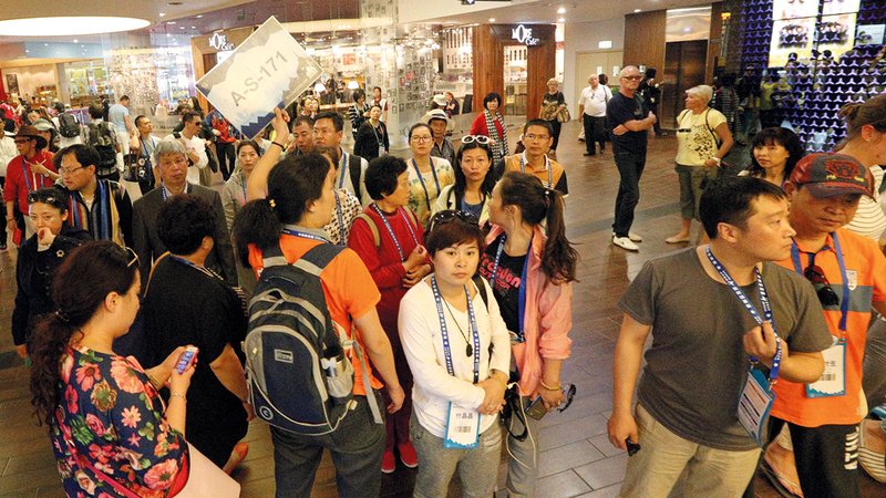 الصين من بين أهم الأسواق السياحية المصدرة لزوار دبي خلال عام 2019. تصوير: أشوك فيرما
