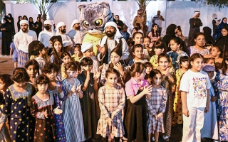 الصورة: «بوطبيلة» في أحياء دبي.. رمضان بنكهة تراثية أصيلة