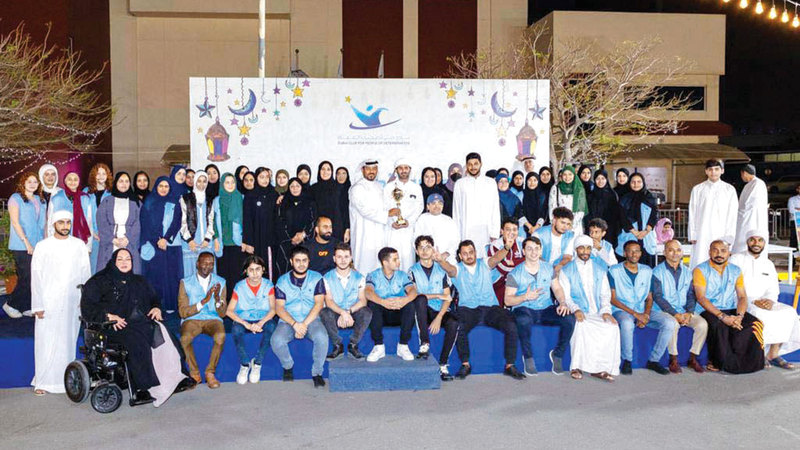 Shabab Al-Ahly is the champion of the “Dubai People of Determination” Ramadan Festival