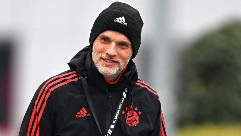 مدرب بايرن ميونيخ توماس توخيل يحلم بـ«ريمونتادا» تاريخية. أ.ف.ب