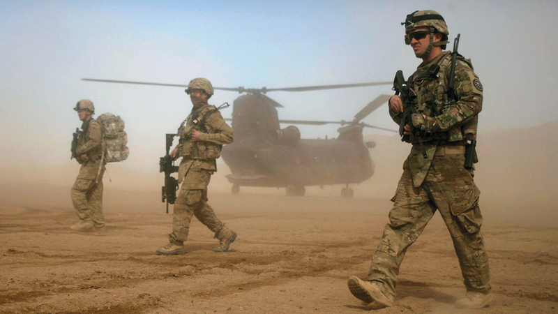 الجنود الأميركيون استعانوا بعناصر أفغانية كثيرة ومن ثم تخلوا عنهم. أ.ب