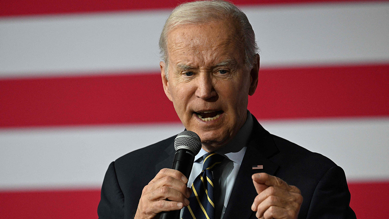 بايدن تخلى في أربع مناسبات عن «الغموض الاستراتيجي» وصرّح بوضوح بأن الولايات المتحدة «ستقاتل». أ.ف.ب