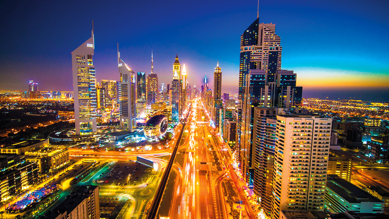 الغرف الفاخرة من فئة «خمس نجوم» تستحوذ على نسبة 34% من إجمالي حجم السوق الفندقية في دبي.  أرشيفية