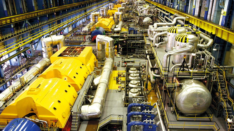 محطات الطاقة النووية النظيفة تحتاج إلى مساحة أرض أقل من الخيارات الأخرى. أرشيفية