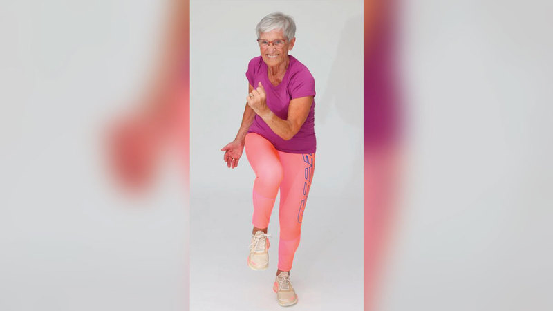 إريكا شغوفة باللياقة البدنية ولديها 1.3 مليون متابع. أرشيفية