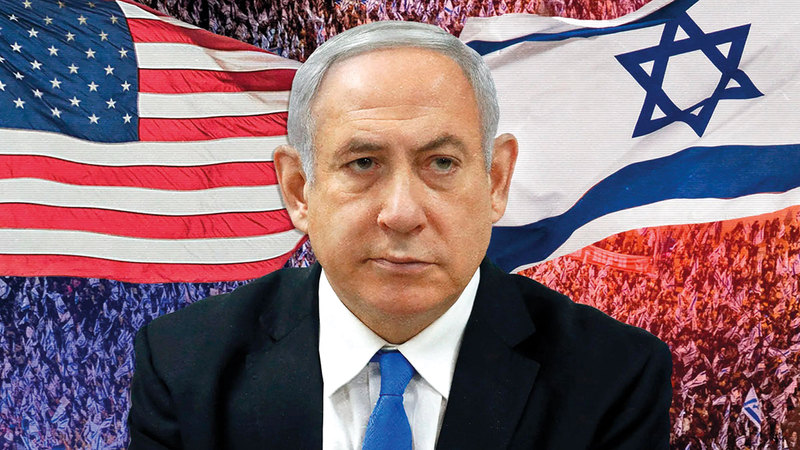 نتنياهو ألغى كلمة أمام يهود أميركا في اللحظة الأخيرة. رويترز